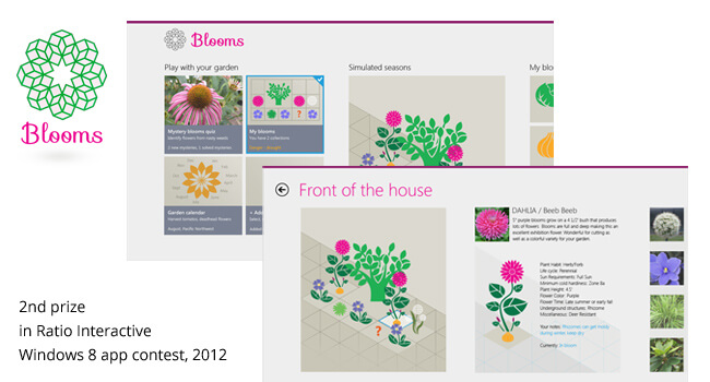 Blooms, garden simulator 2012