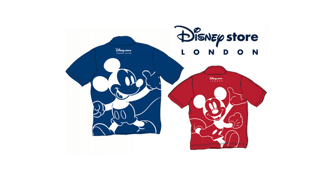 Disney Store graphic design 2004