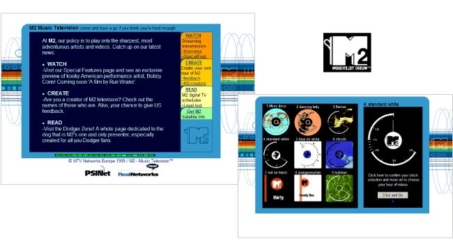 M2 Interactive TV 1999